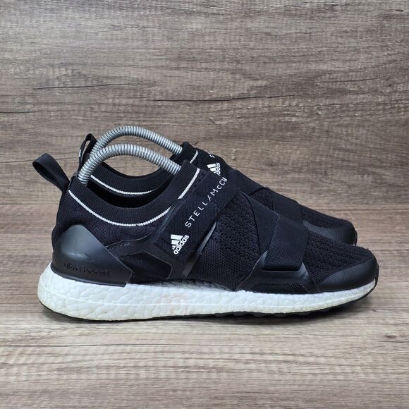 adidas Shoes - Adidas UltraBoost X Stella McCartney Women's Sz 7 Black White Shoes FZ3032 READ*